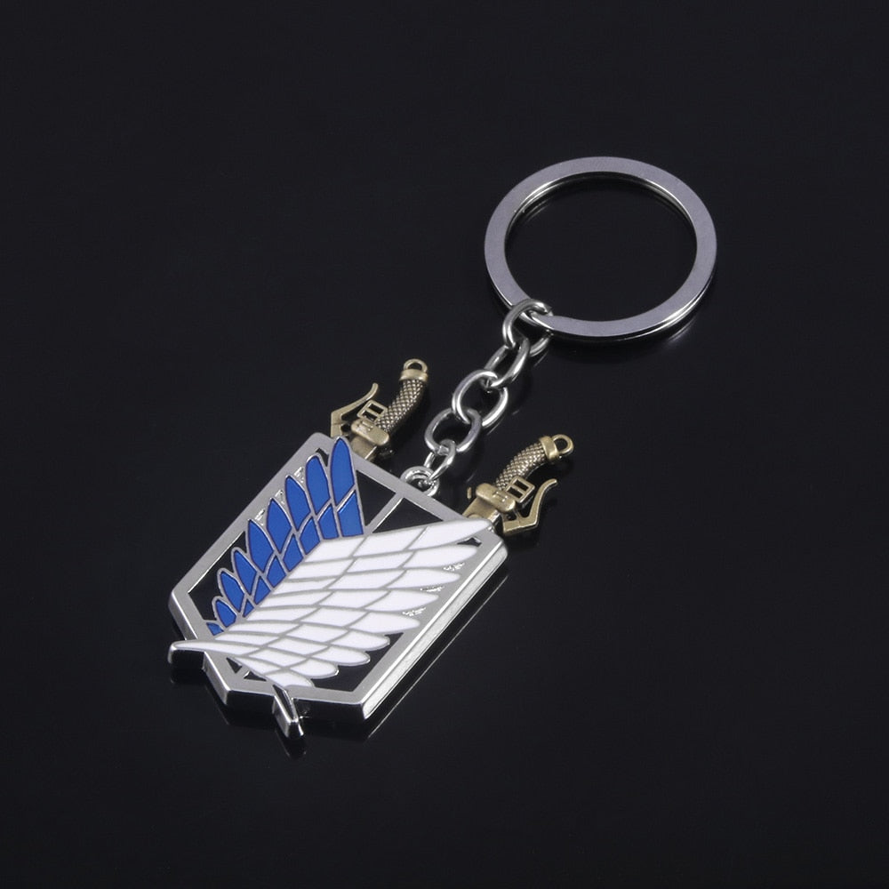 Chaveiro, Colar e Bracelete Attack on Titan