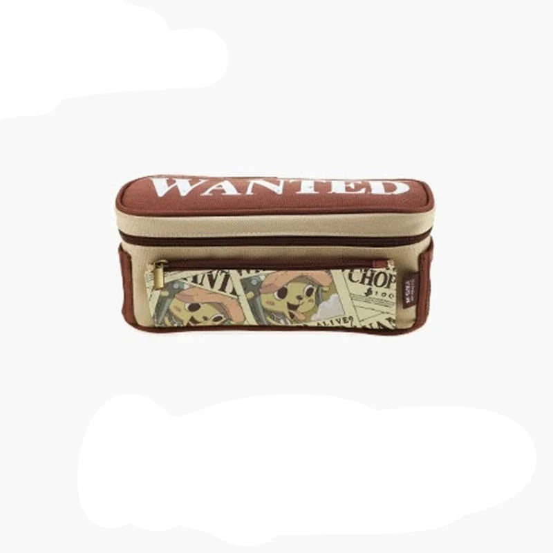 Estojo Wanted One Piece, Modelo Premium 3 Camadas