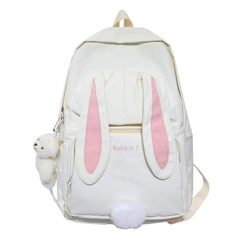 MOCHILA ESCOLAR (CUTE RABBIT)
