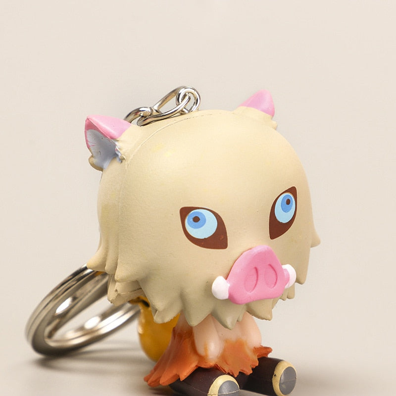 Chaveiro Hashiras Chibi, Demon Slayer Oficial