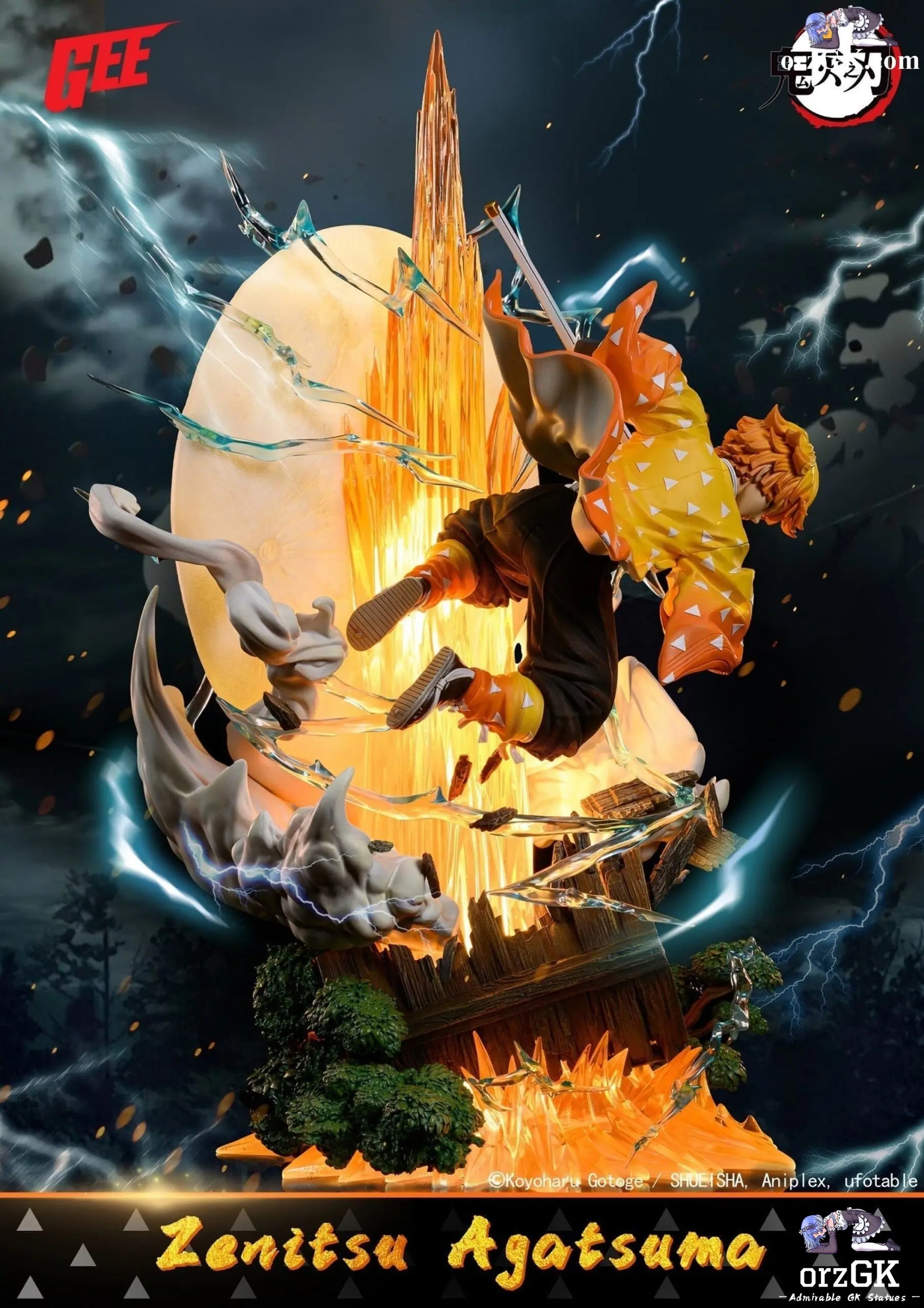 Demon Slayer – Zenitsu Agatsuma (Thunder Breathing)