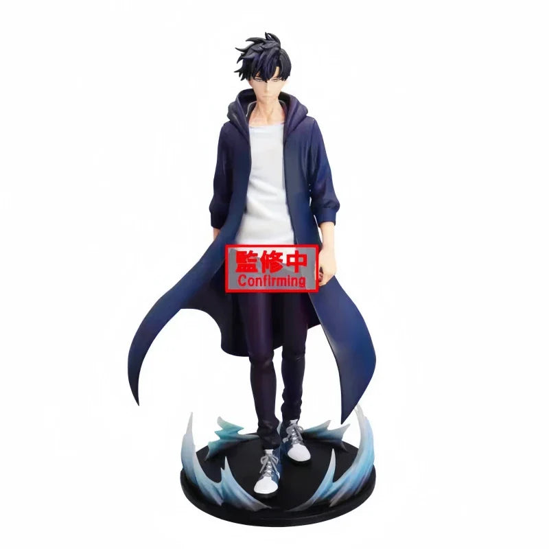 Boneco Jinwoo, Solo Leveling | Modelo Colecionável 21cm