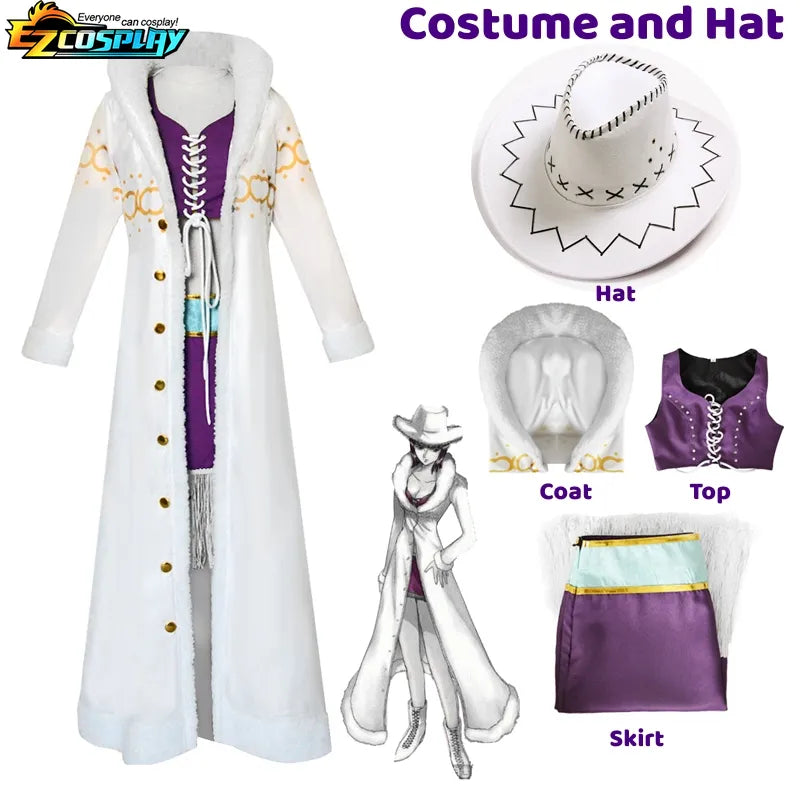 Fantasia Cosplay Adulto Nico Robin Alabasta