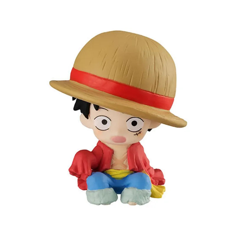 Chibby Mini Chapéus de Palha (4 Peças)