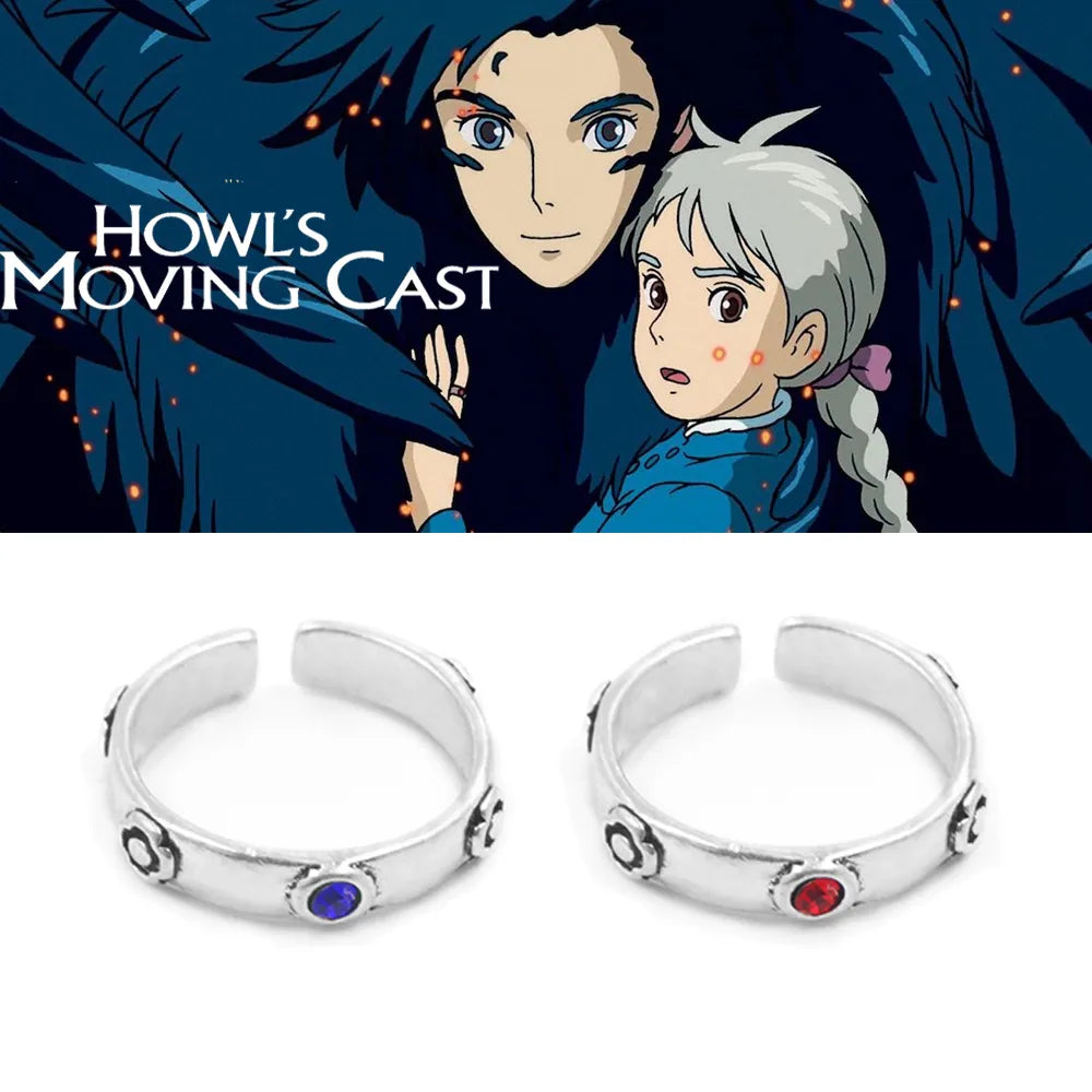 Joias Encantadas - Castelo Animado de Howl (Anéis, Brincos e Colares)