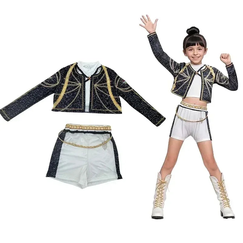 Fantasia Cosplay Infantil Rumi – Demon Hunters (Anime/Movie)