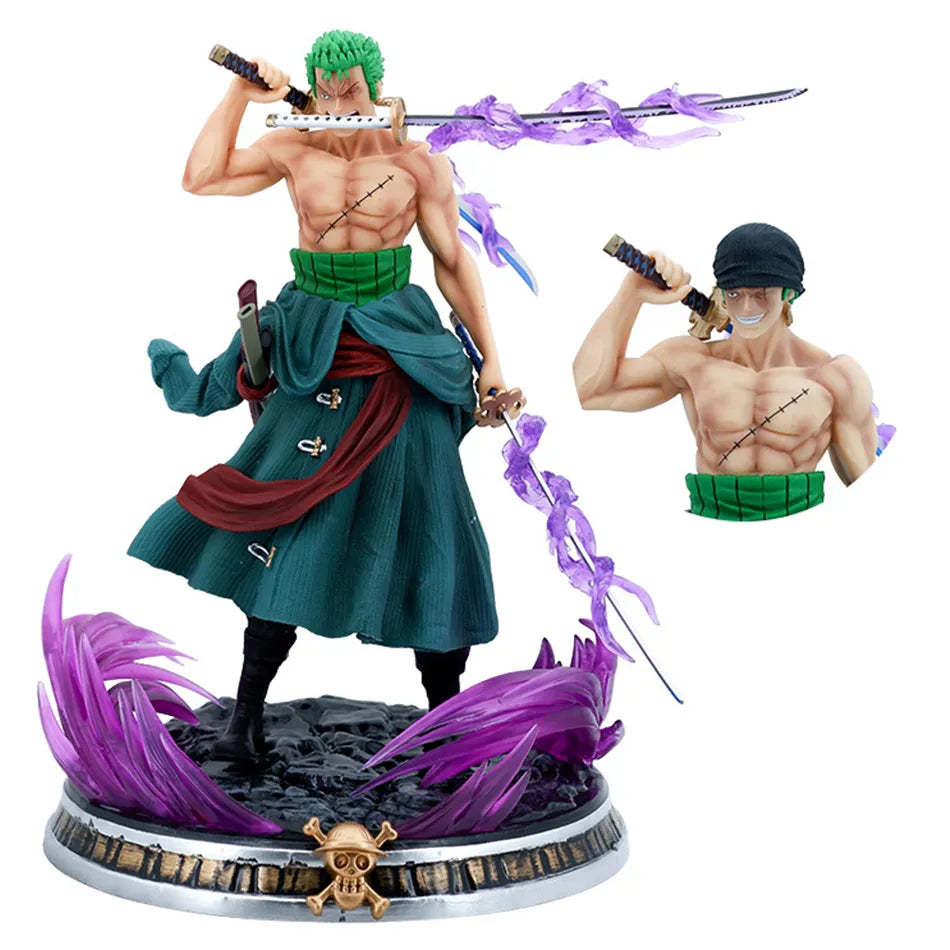 Boneco Roronoa Zoro Santoryu