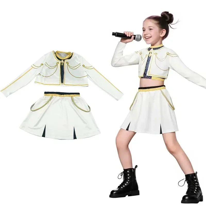 Fantasia Cosplay Infantil Rumi – Demon Hunters (Anime/Movie)