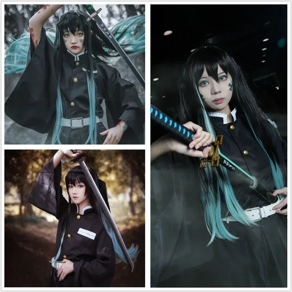 Fantasia Cosplay Adulto e Infantil Tokitou Muichirou