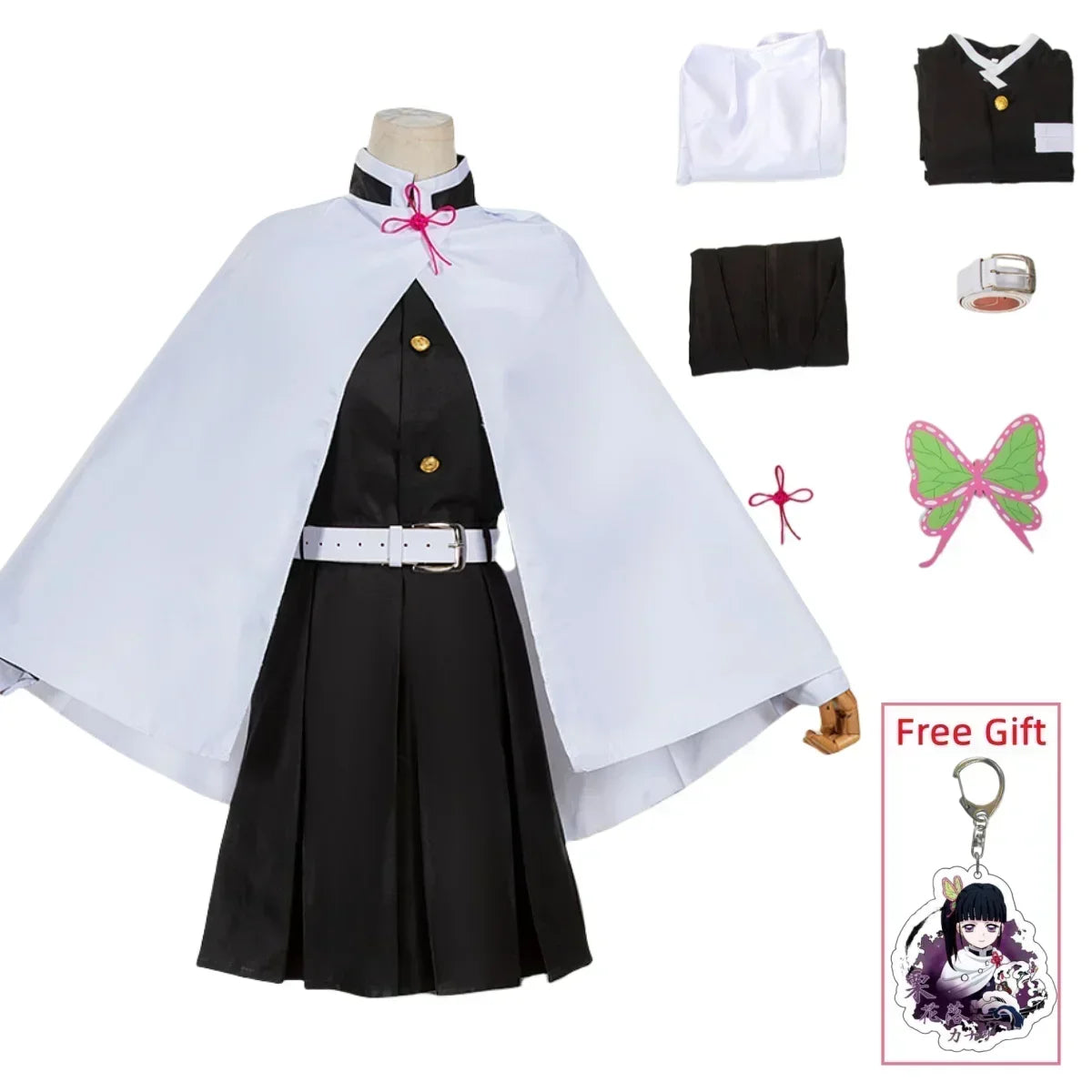 Fantasia Cosplay Infantil Kanao Tsuyuri