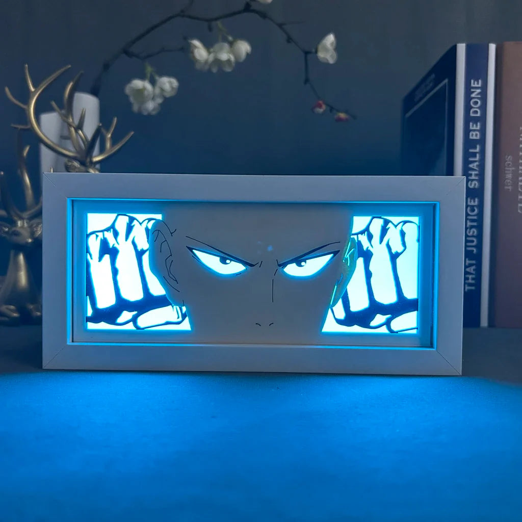 QUADRO LUMINOSO SAITAMA, ONE PUNCH MAN