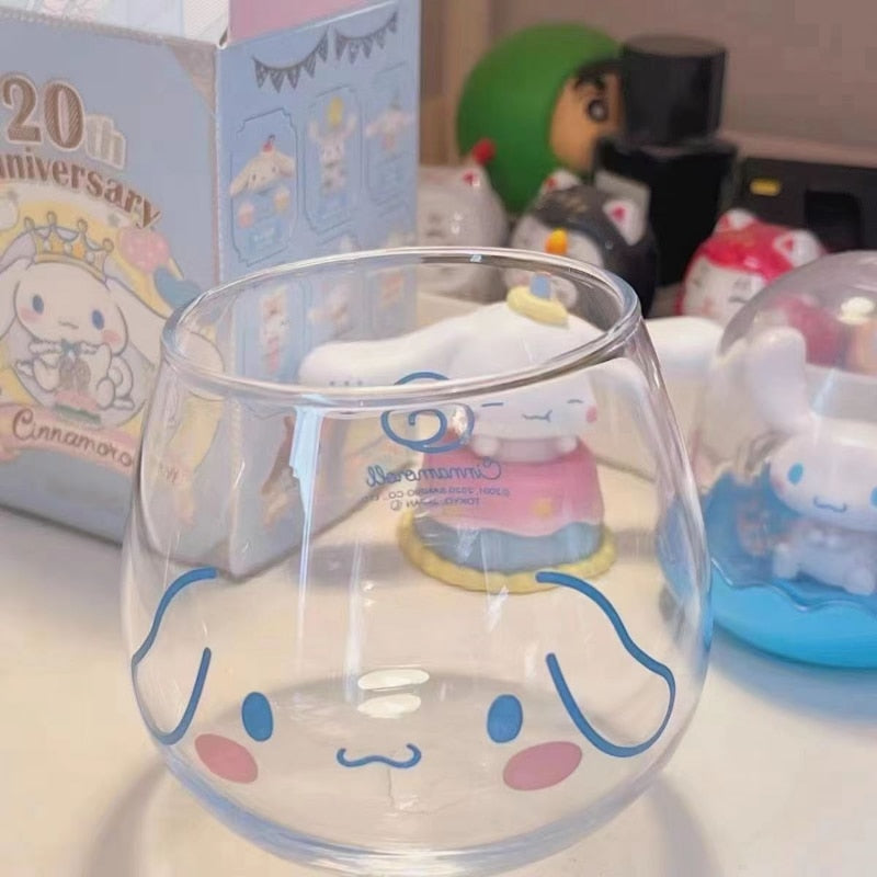 Copo de Vidro Hello Kitty e Amigos, Sanrio