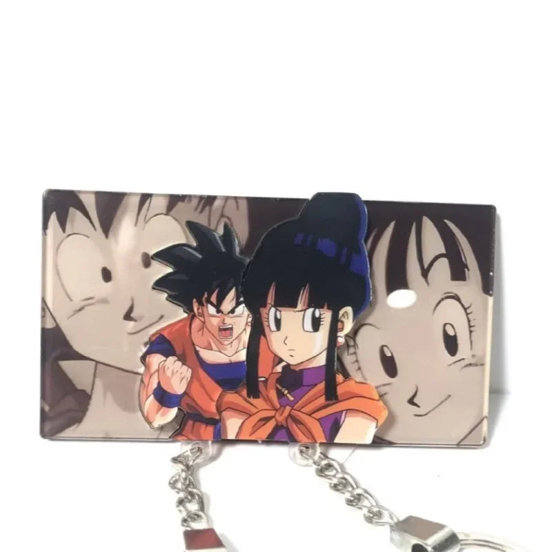Chaveiro Casal Goku & Chichi, Dragon Ball