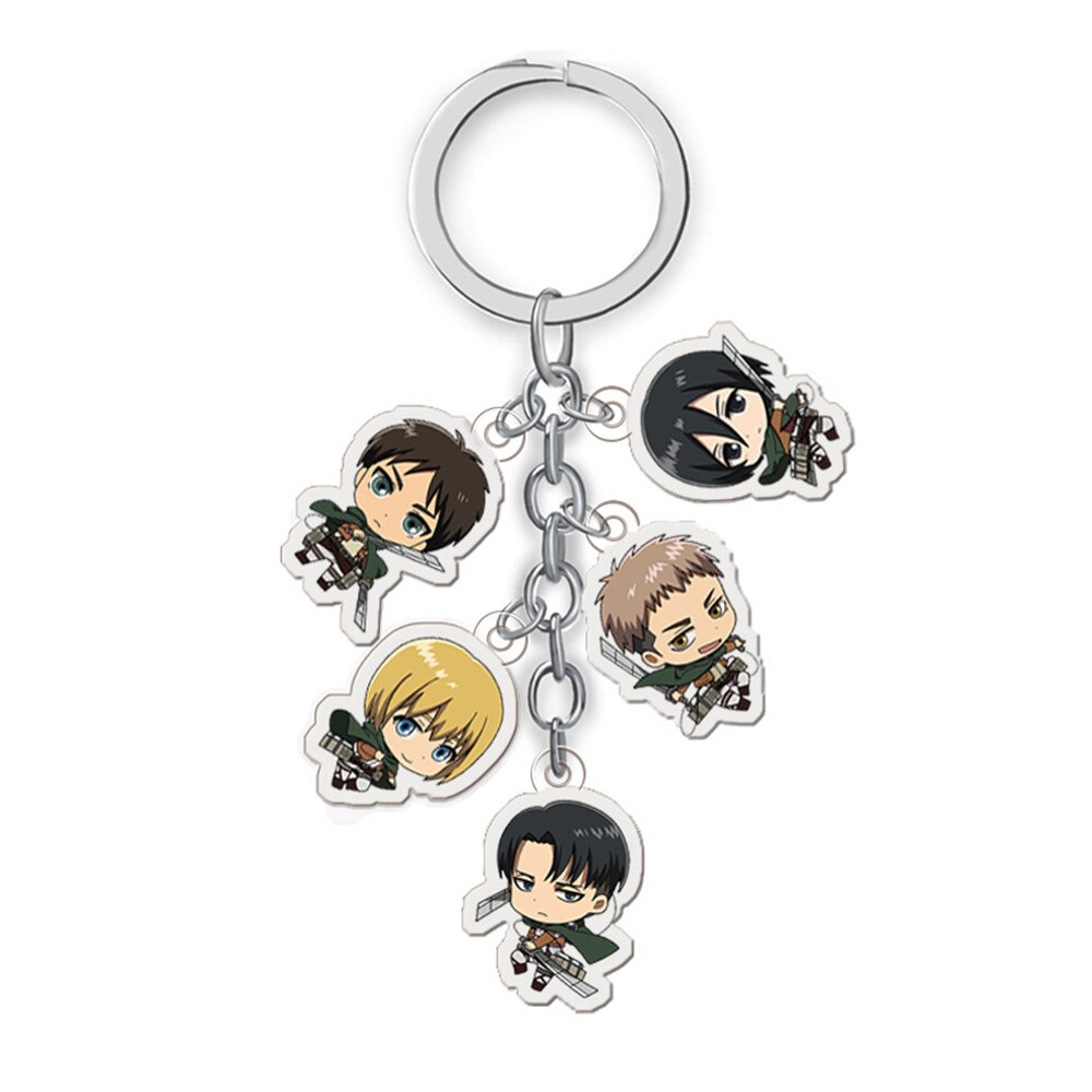 Chaveiro, Colar e Bracelete Attack on Titan