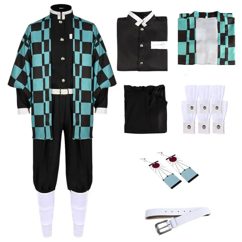 FANTSIA COSPLAY ADULTO TANJIRO KAMADO