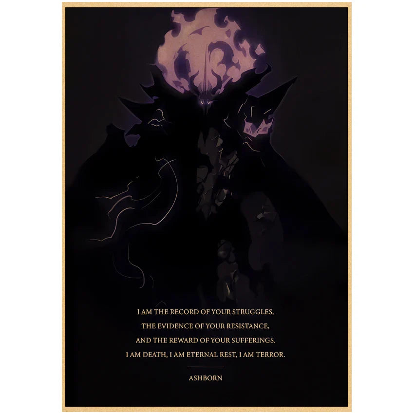 Quadro Retrato da Caçada: Solo Leveling