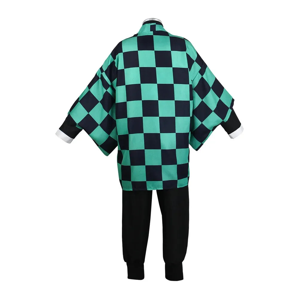Fantasia Cosplay Adulto e Infantil Tanjiro Kamado
