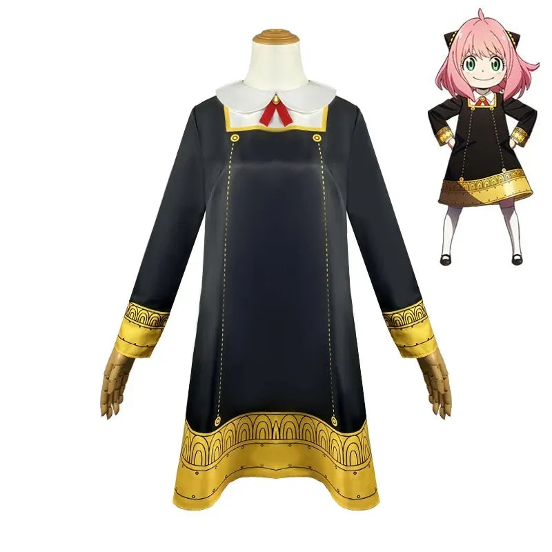Fantasia Cosplay Infantil Anya Forger