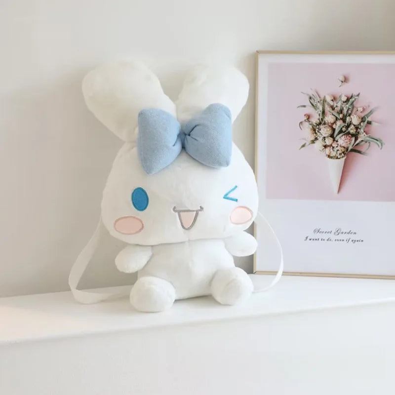 Pelúcia Mochila Pelúcia Coelhinho Cinnamoroll (26cm)