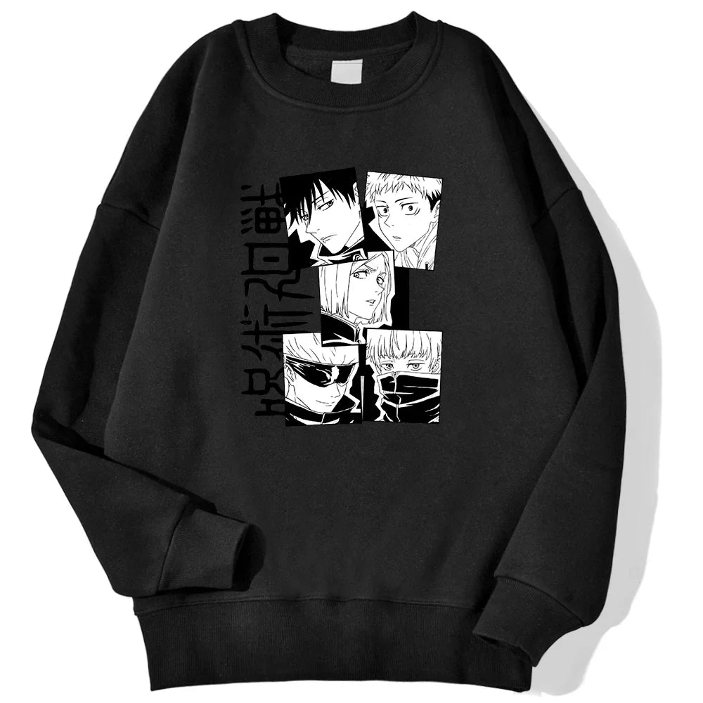 Moletom Faces do Clã Jujutsu Kaisen