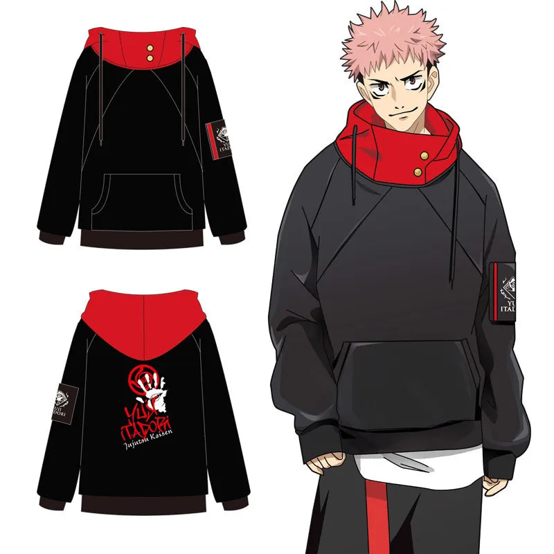 Casaco Oversized Yuji Itadori – Edição Dupla Maldição