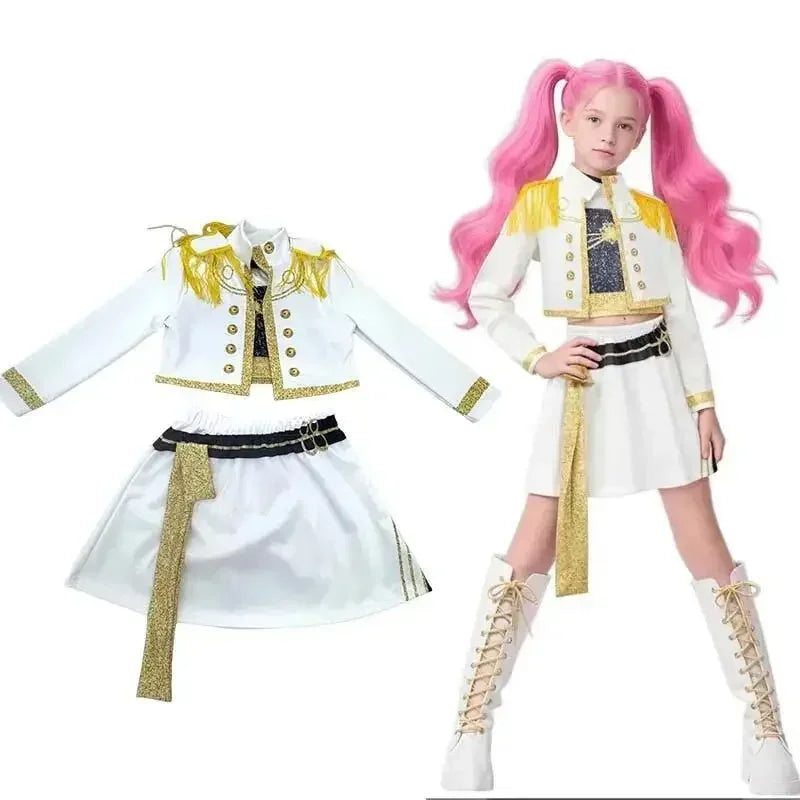 Fantasia Cosplay Infantil Rumi – Demon Hunters (Anime/Movie)