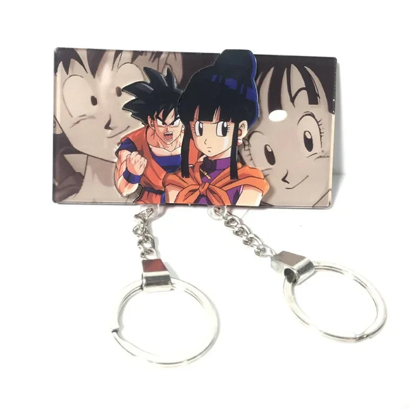Chaveiro Casal Goku & Chichi, Dragon Ball