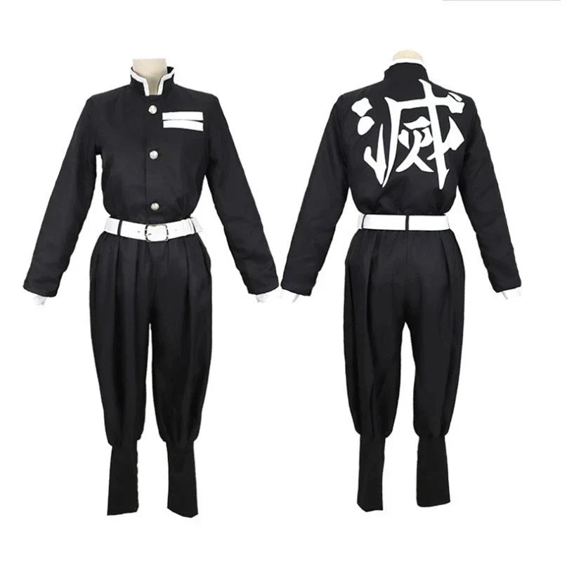 Fantasia Cosplay Infantil Giyu Tomioka