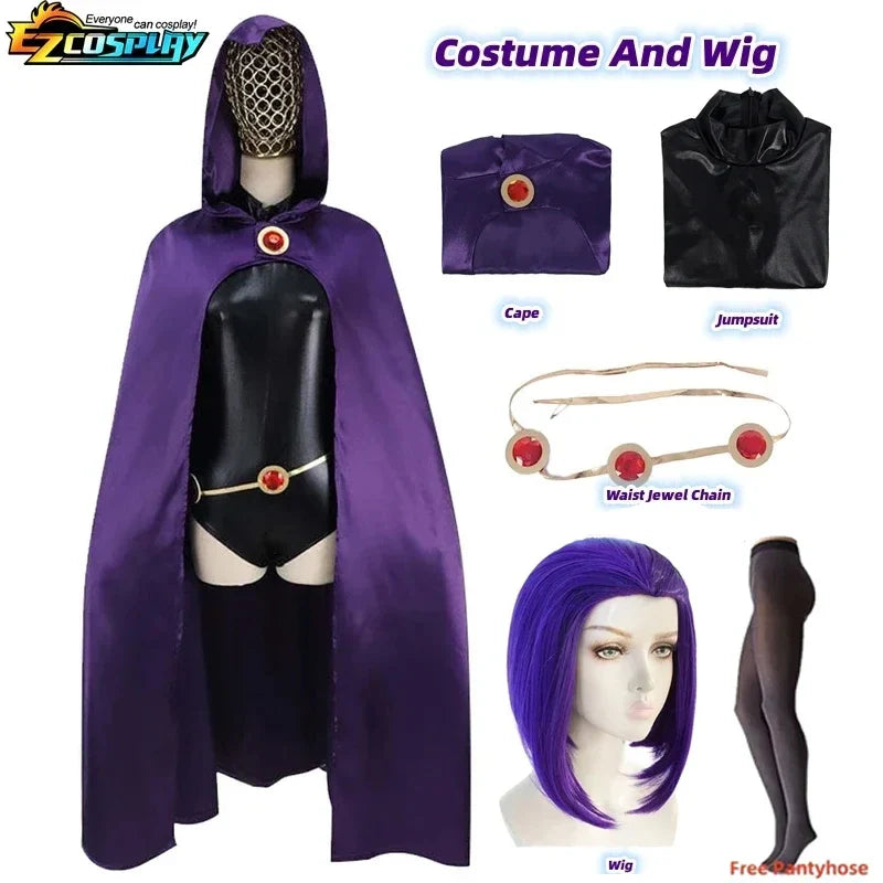 Fantasia Cosplay Ravena, Jovens Titãs
