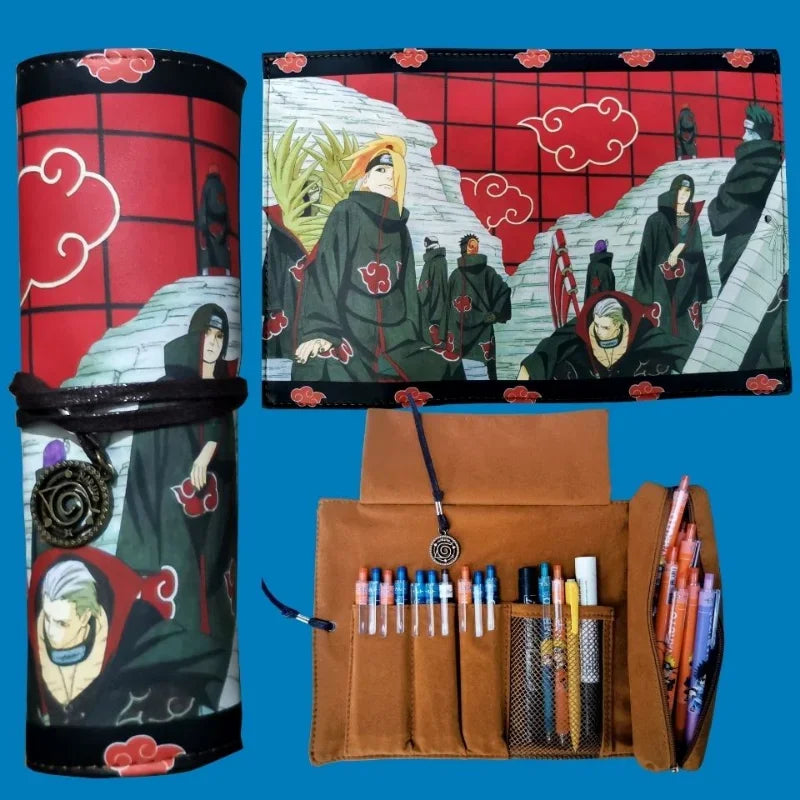 ESTOJO DE CANETAS - NARUTO SHIPPUDEN