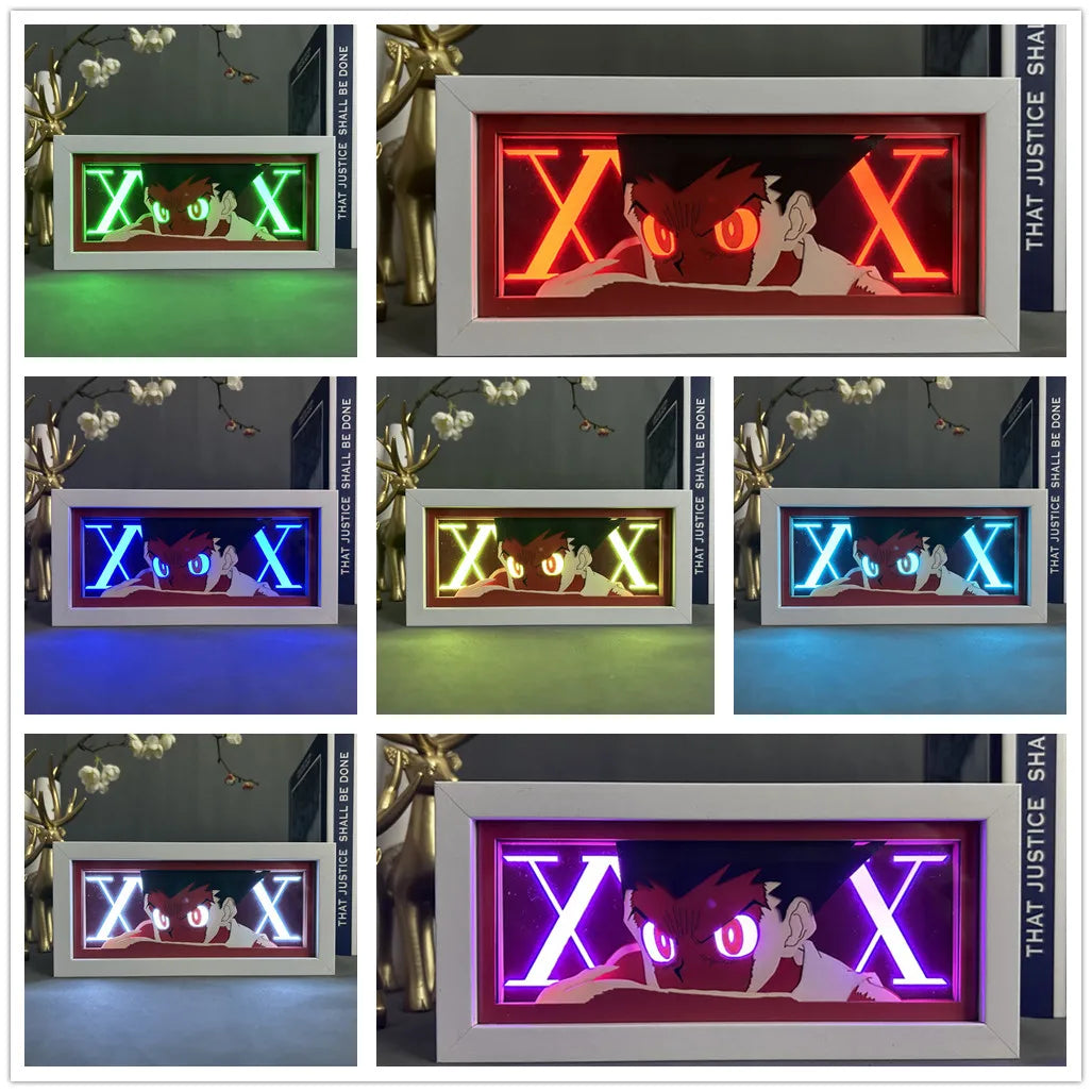 Quadro Luminoso Gon x Hisoka