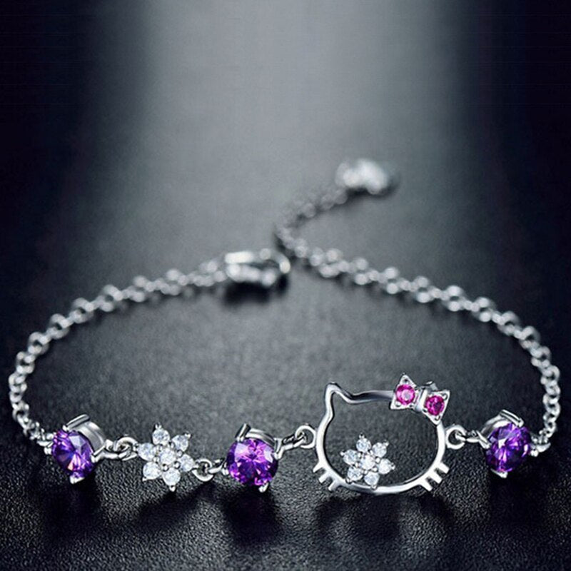 Pulseira Hello Kitty, Gatinha Fofa