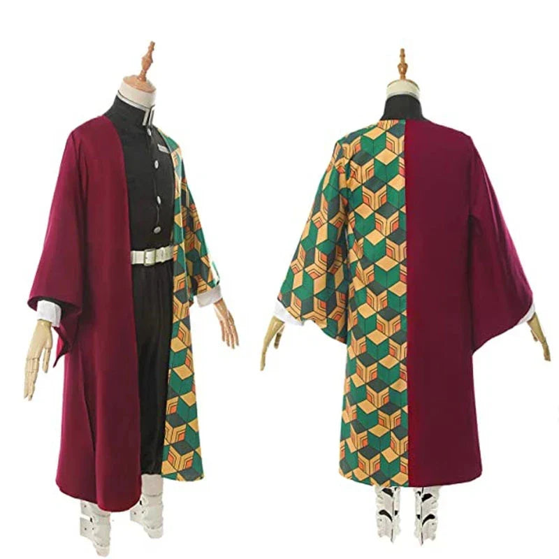 Fantasia Cosplay Infantil Giyu Tomioka