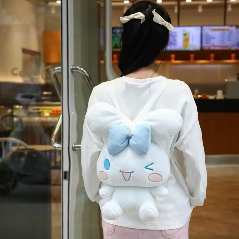 Pelúcia Mochila Pelúcia Coelhinho Cinnamoroll (26cm)