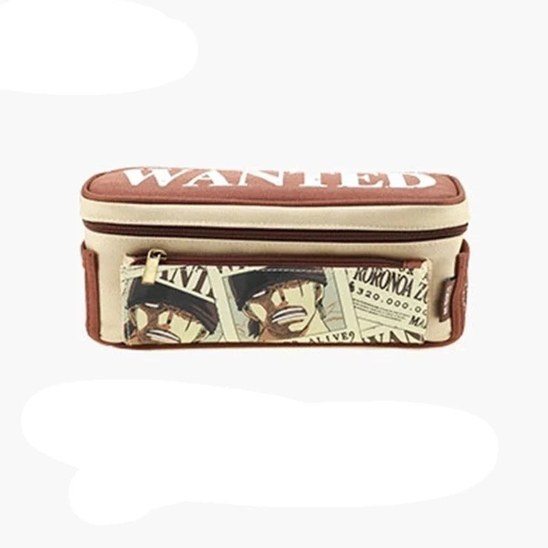 Estojo Wanted One Piece, Modelo Premium 3 Camadas
