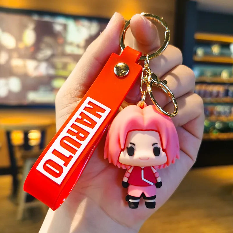 Chaveiro Naruto Chibi, Coleção Completa