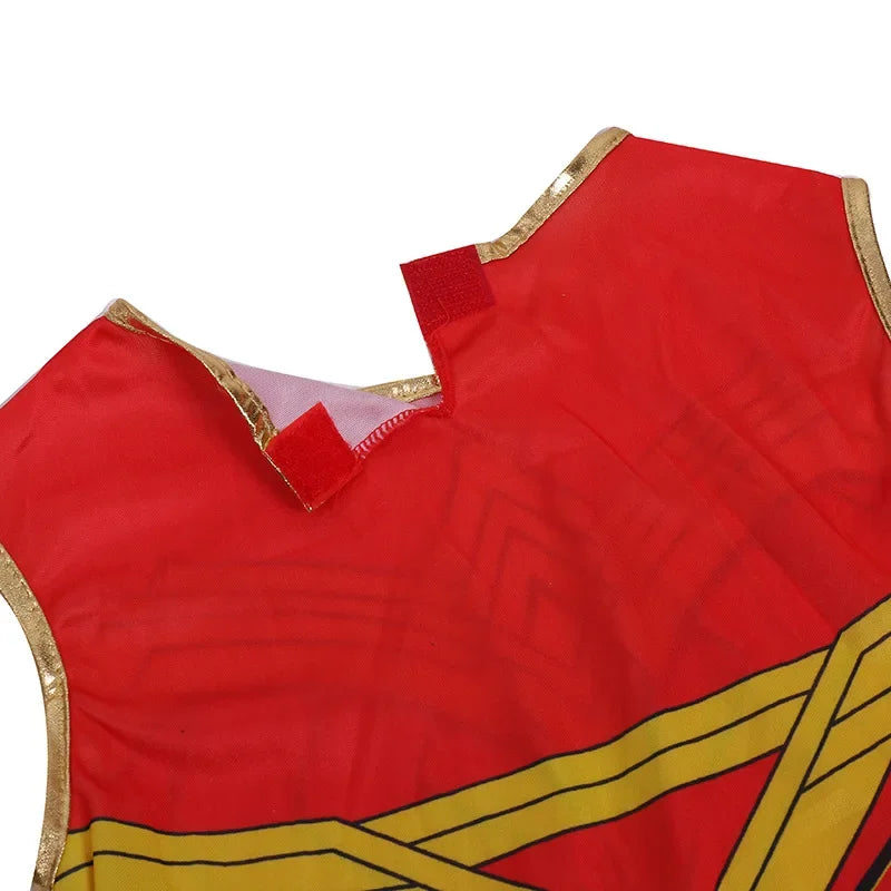 Fantasia Cosplay Infantil Wonder Woman