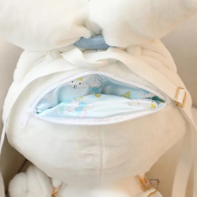 Pelúcia Mochila Pelúcia Coelhinho Cinnamoroll (26cm)