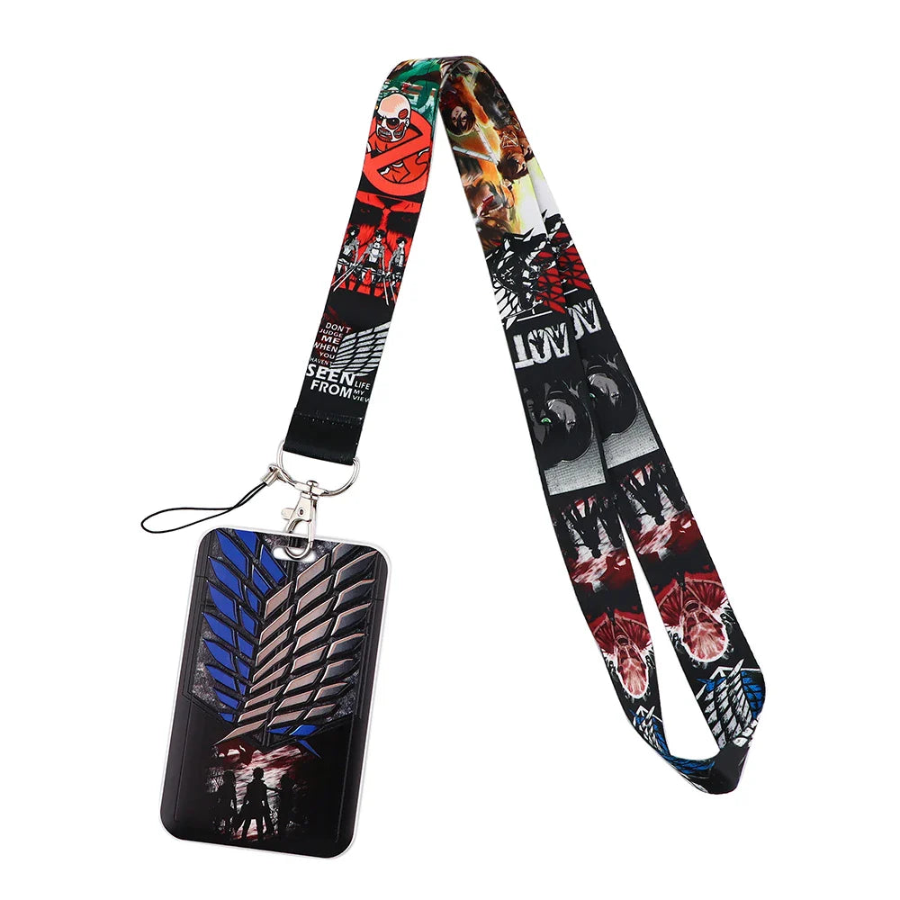 Chaveiro Cordões de Pescoço Com Card, Anime Mix