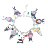 Bracelete Pulseira Jujutsu Kaisen Chibi, 12 Chibis