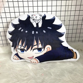 Almofada Plush Jujutsu Kaisen – Itadori, Gojo, Megumi