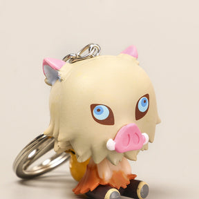 Chaveiro Hashiras Chibi, Demon Slayer Oficial