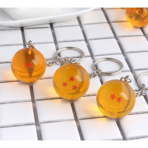 CHAVEIROS - ESTRELAS DRAGON BALL