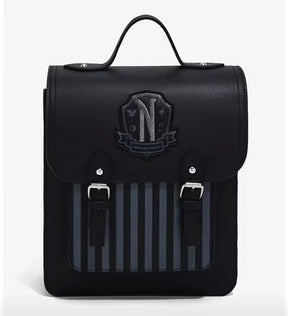 Mochila Wednesday Addams, Academia Nunca - Wandinha