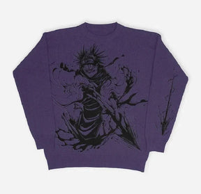 Suéter Oversized Mangá Harajuku Streetwear