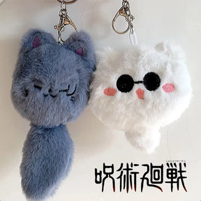 Chaveiro Pelúcia Jujutsu Kaisen, Mascotes Fofinhos