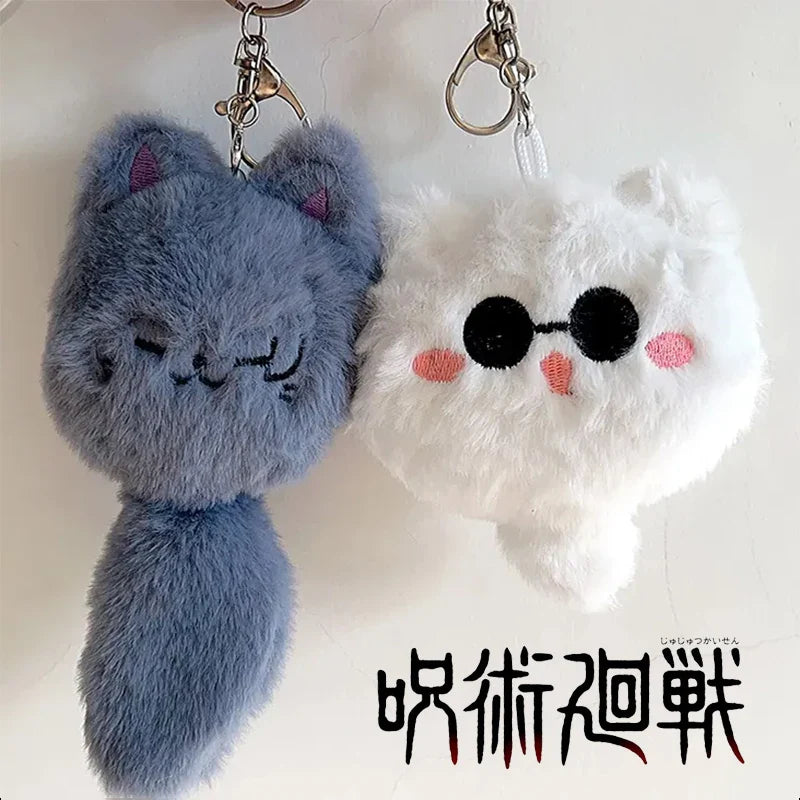 Chaveiro Pelúcia Jujutsu Kaisen, Mascotes Fofinhos