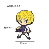 PIN HUNTER X HUNTER (MOCHILAS, CASACOS, ETC..)
