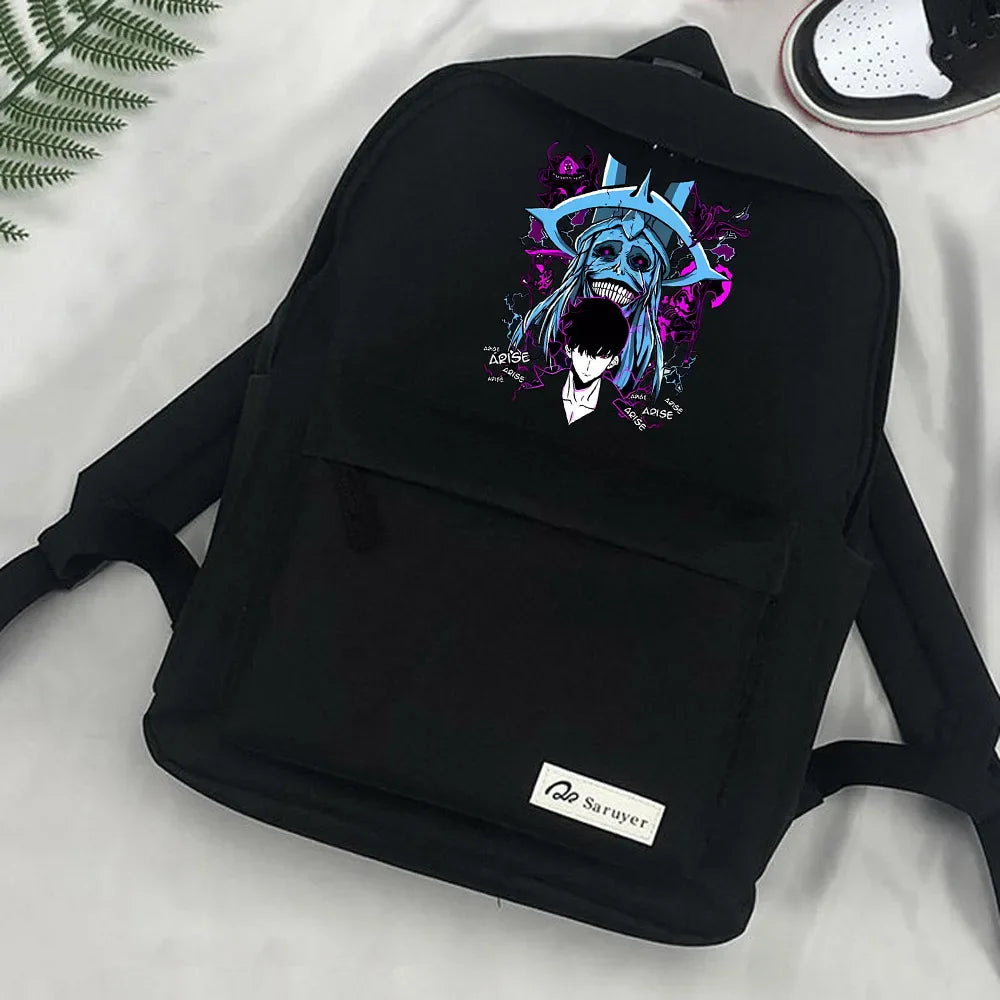 Mochila Solo Leveling Estátua de Deus