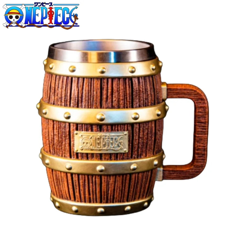 Caneca "Brinde dos Chapéus de Palha", Barril One Piece